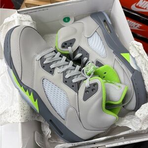 Air Jordan 5 Retro Green bean 2022 release - Authentic!